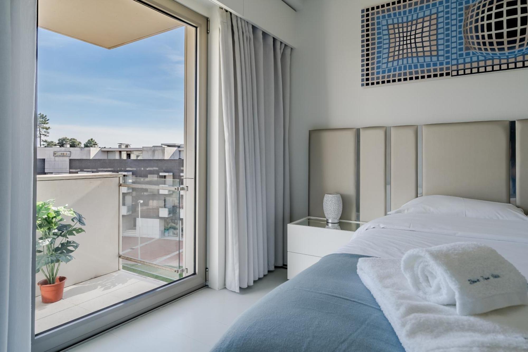 River Town View - Luxury Apartment With Jacuzzi On Terrace Viana do Castelo Eksteriør bilde